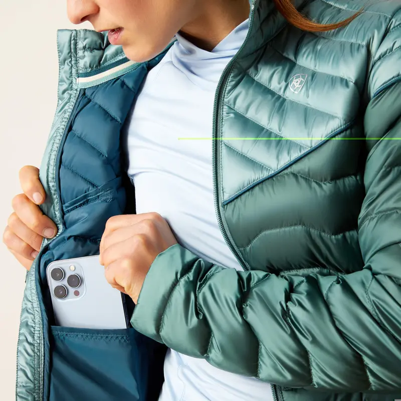 Ariat Women's Artic Sliver Pine Ideal Down Jacket 4