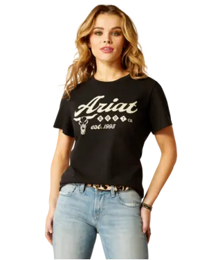 Ariat Women's Black Established Boot Co Tee 2