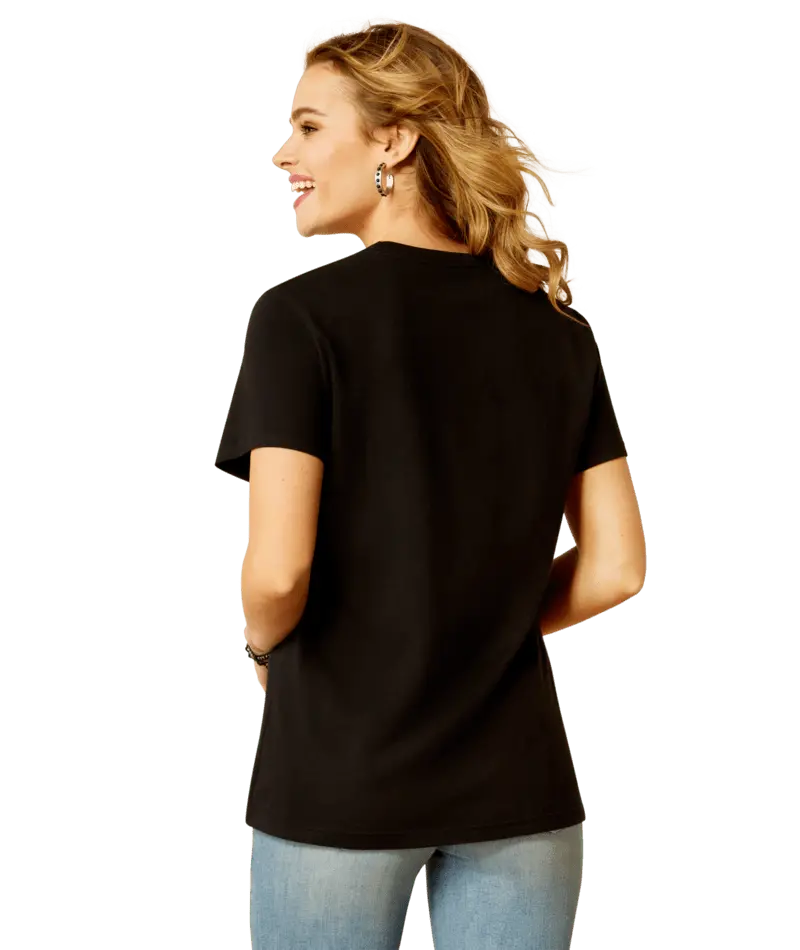 Ariat Women's Black Established Boot Co Tee 3