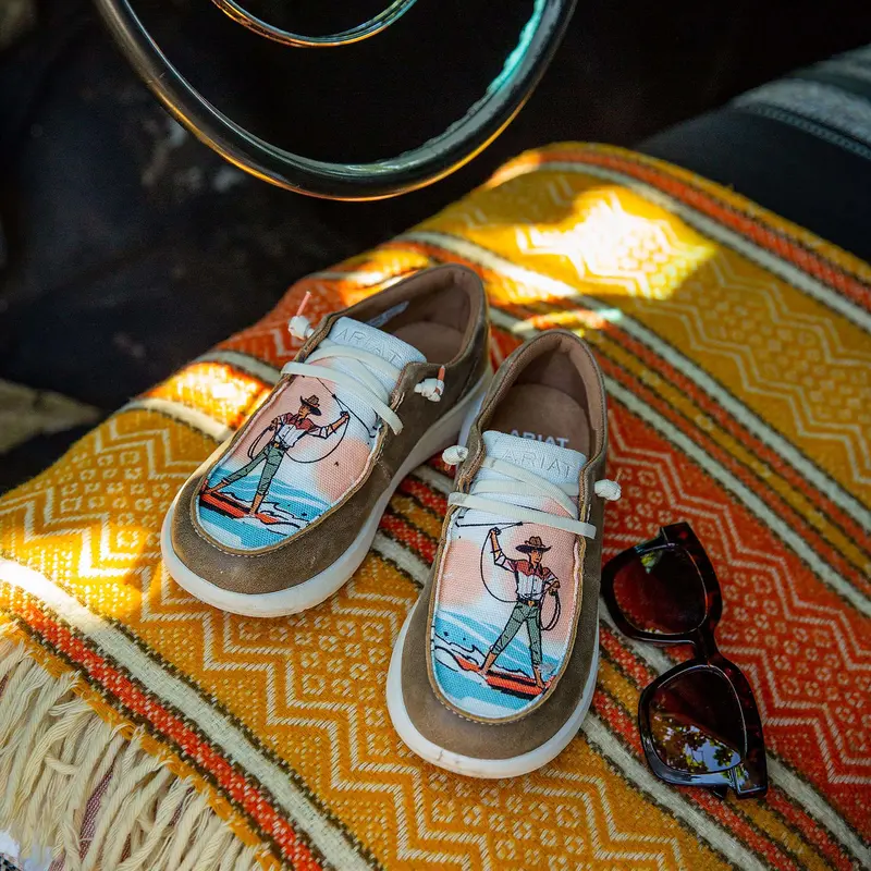 Ariat Women's Bomber Western Aloha Hilo 1