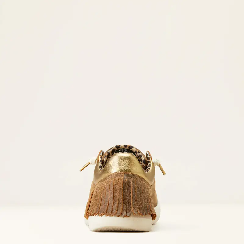 Ariat Women's Brown Bomber Fringed Hilo 2