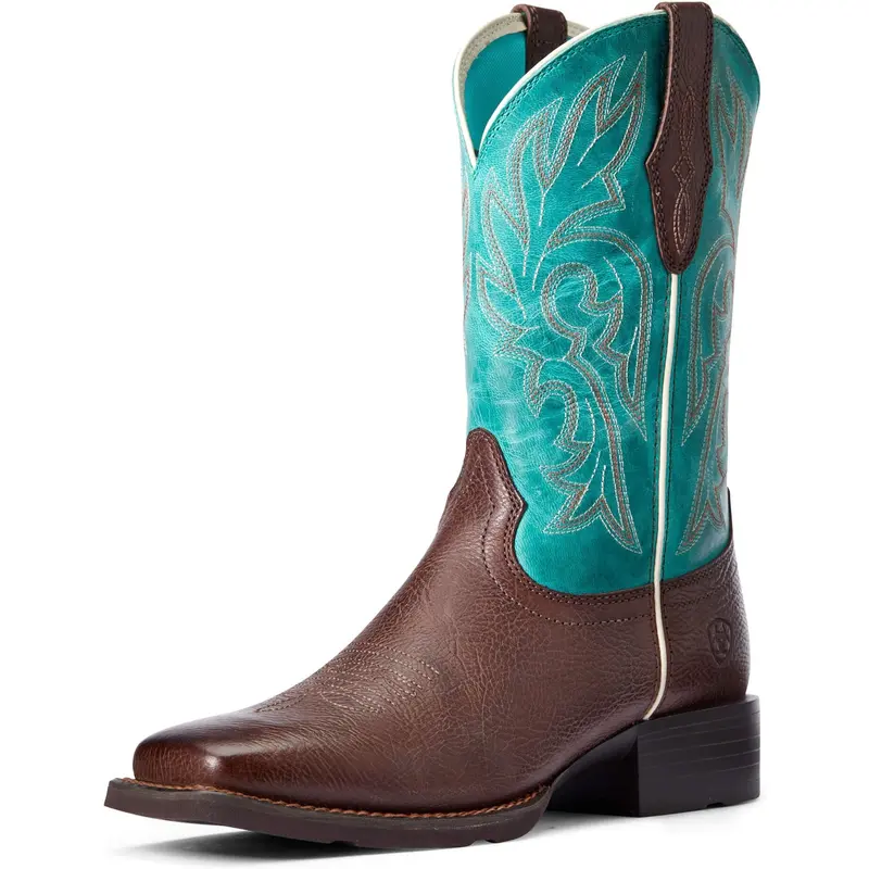 Ariat Women's Cattle Drive Western Boot-Dark Cottage 1