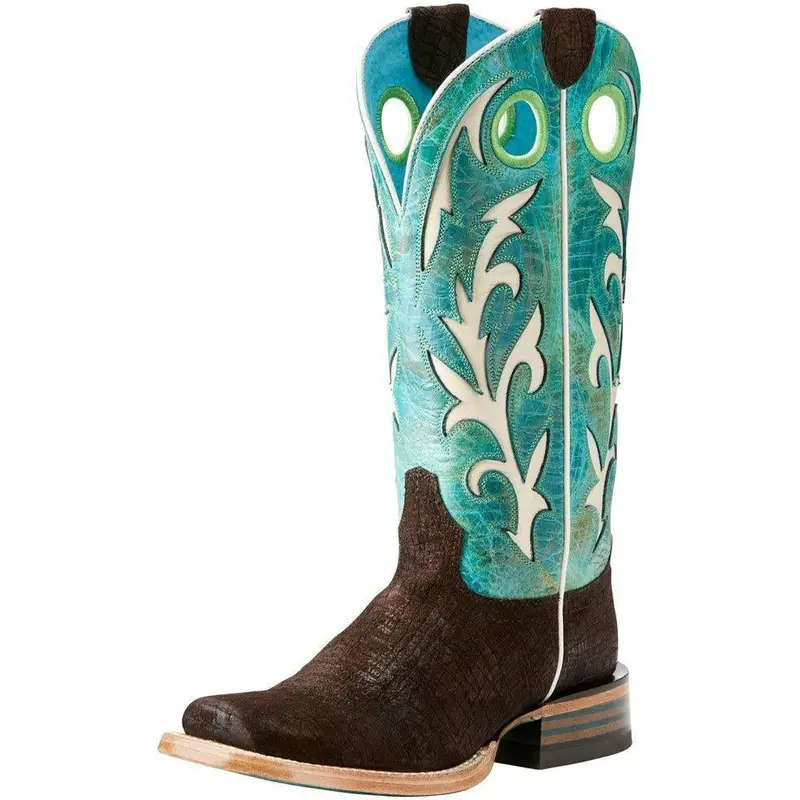 Ariat Women's Chute Out-Chocolate Hippo/Under The Sea 1
