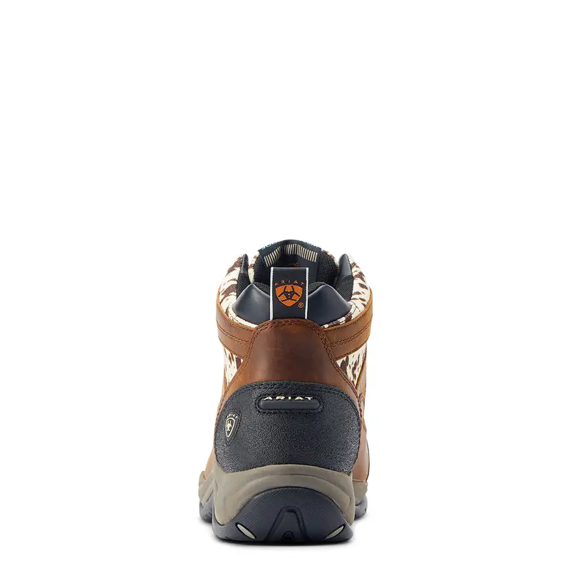 Ariat Women's Cow Print Terrain Waterproof Boot 2