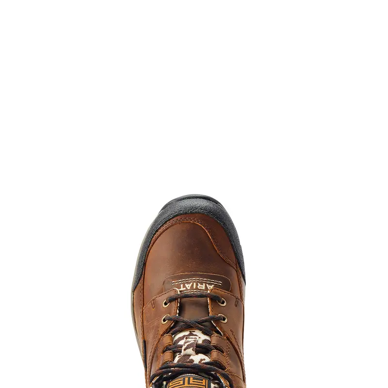 Ariat Women's Cow Print Terrain Waterproof Boot 7