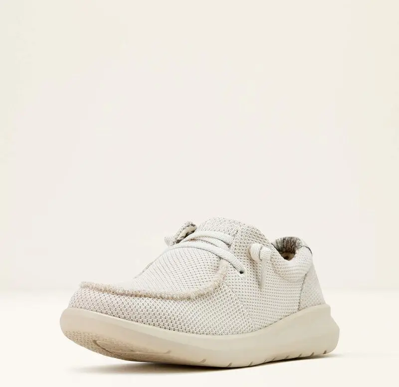 Ariat Women's Cream Mesh Hilo Shoe 1