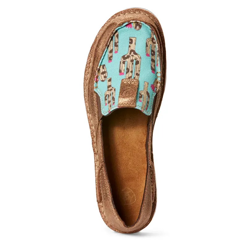 Ariat Women's Cruiser Metallic Bronze/Leopard Cactus 2