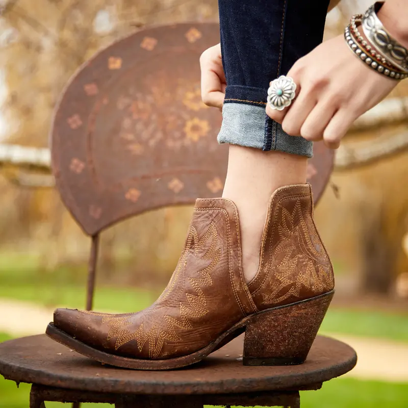 Ariat Women's Distressed Brown Dixon Boot 1