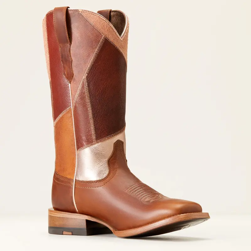 Ariat Women's Frontier Patchwork Western Boot 3