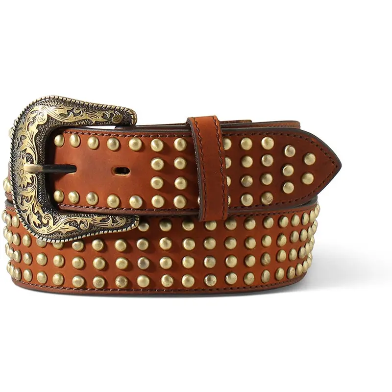 Ariat Women's Gold Studded Belt 1