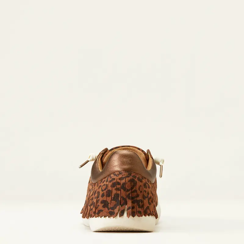 Ariat Women's Leopard Fringed Hilo 4