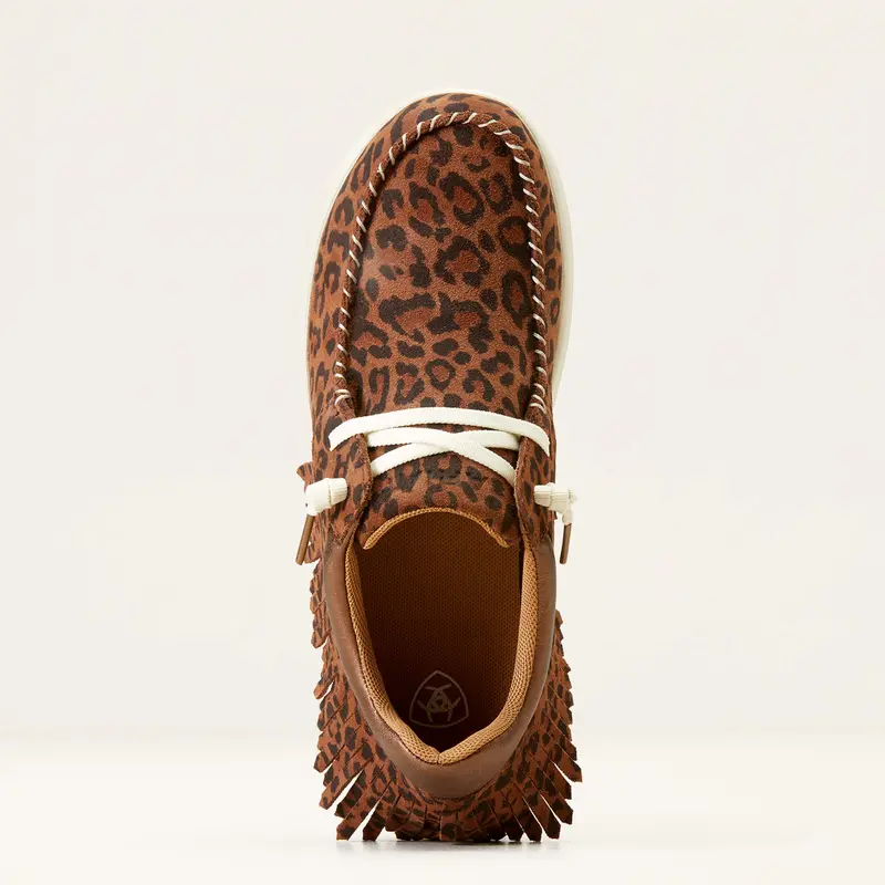 Ariat Women's Leopard Fringed Hilo 5