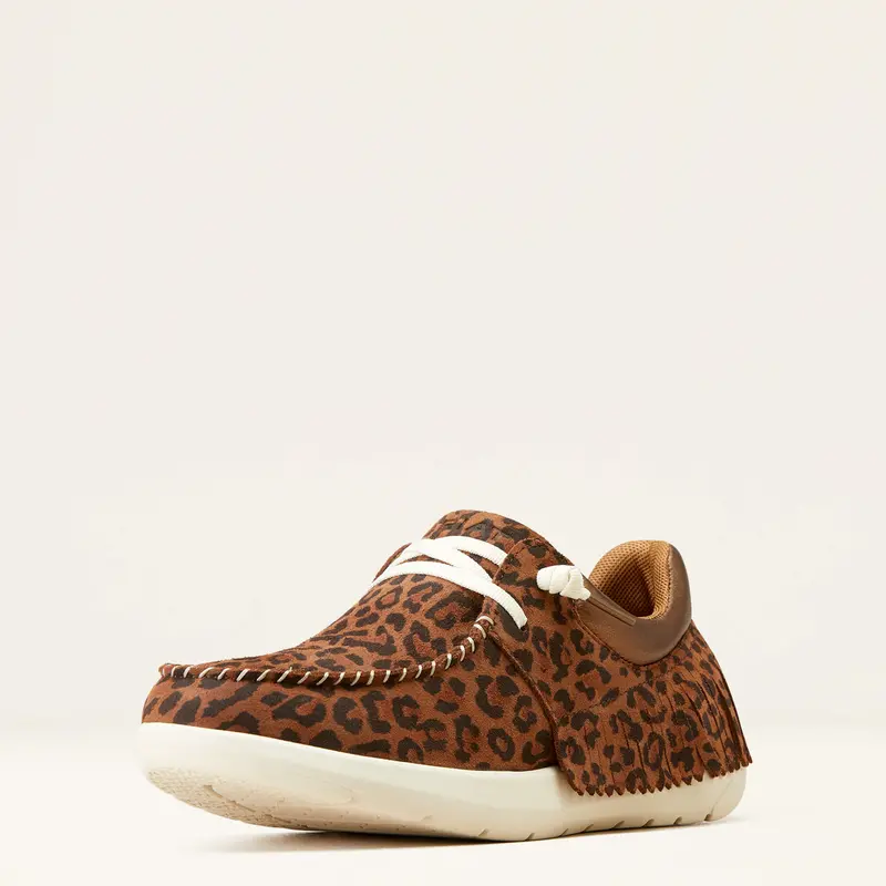 Ariat Women's Leopard Fringed Hilo 8