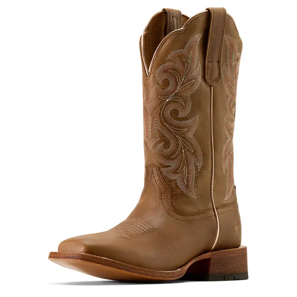 Ariat Women's Natural Tan County Lane Western Boot 1