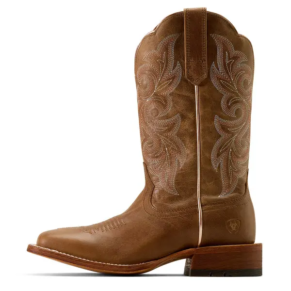 Ariat Women's Natural Tan County Lane Western Boot 7