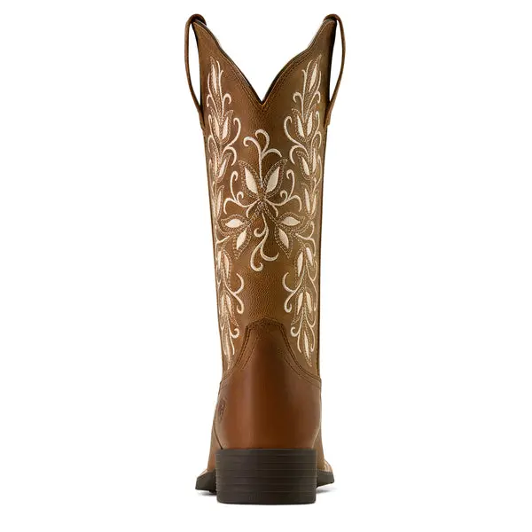 Ariat Women's Pearl Round Up Holly Western Boot 2