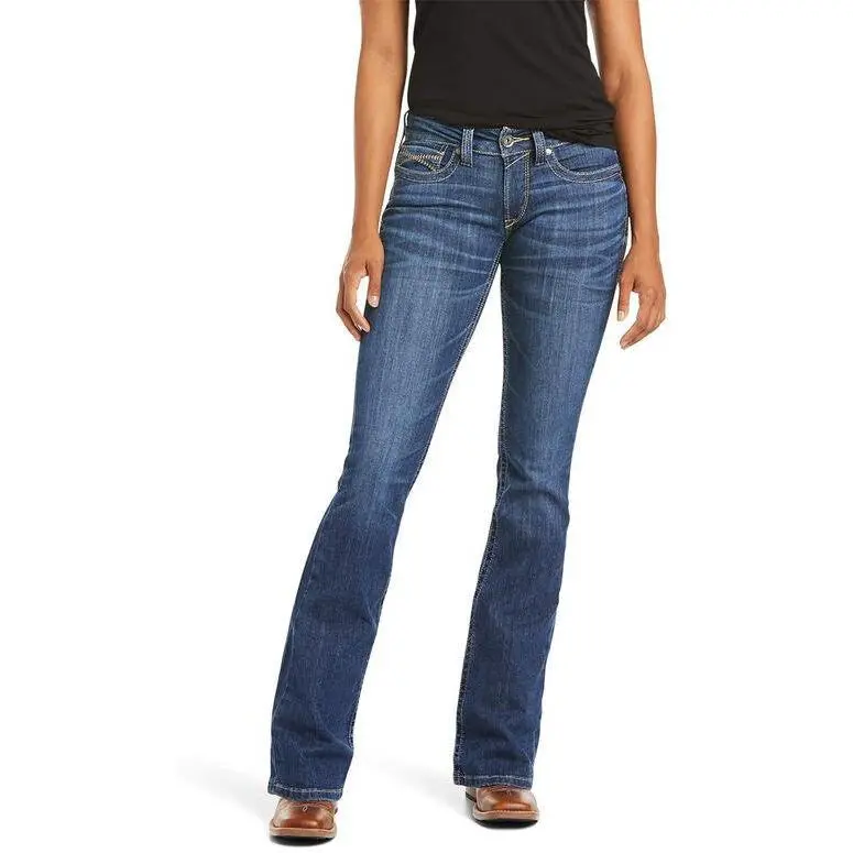 Ariat Women's R.E.A.L. Mid Rise Liliana Boot Jean 1