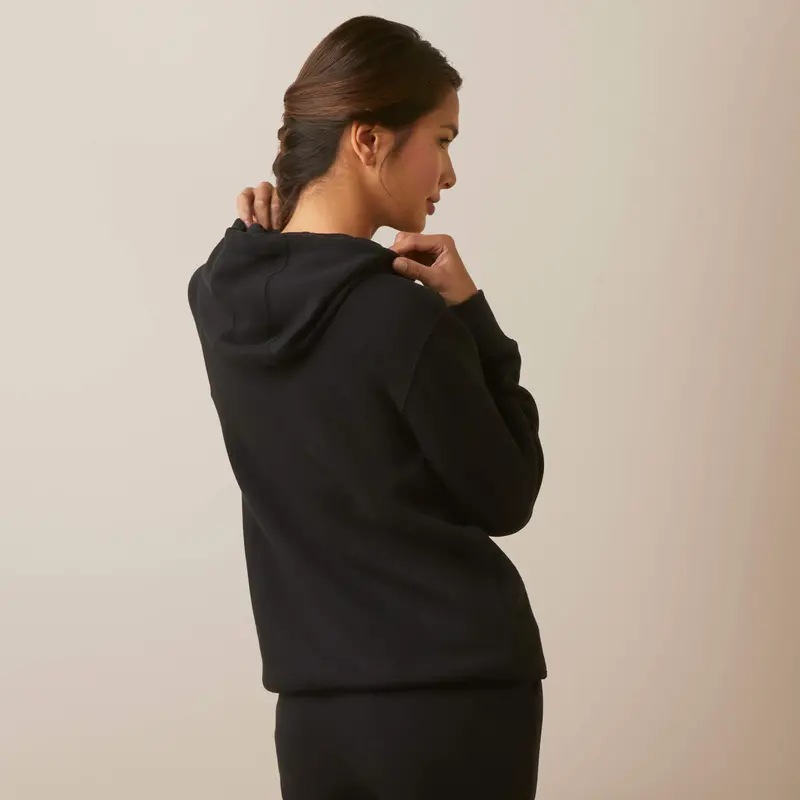 Ariat Women's Real Black Geo Hoodie 6