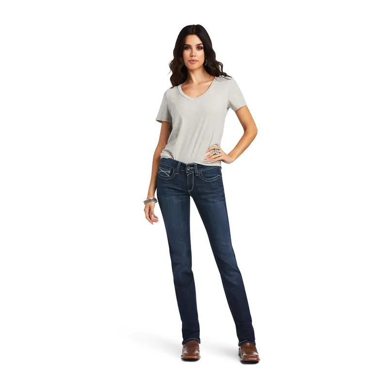Ariat Women's Real Clarissa Straight Jean 8