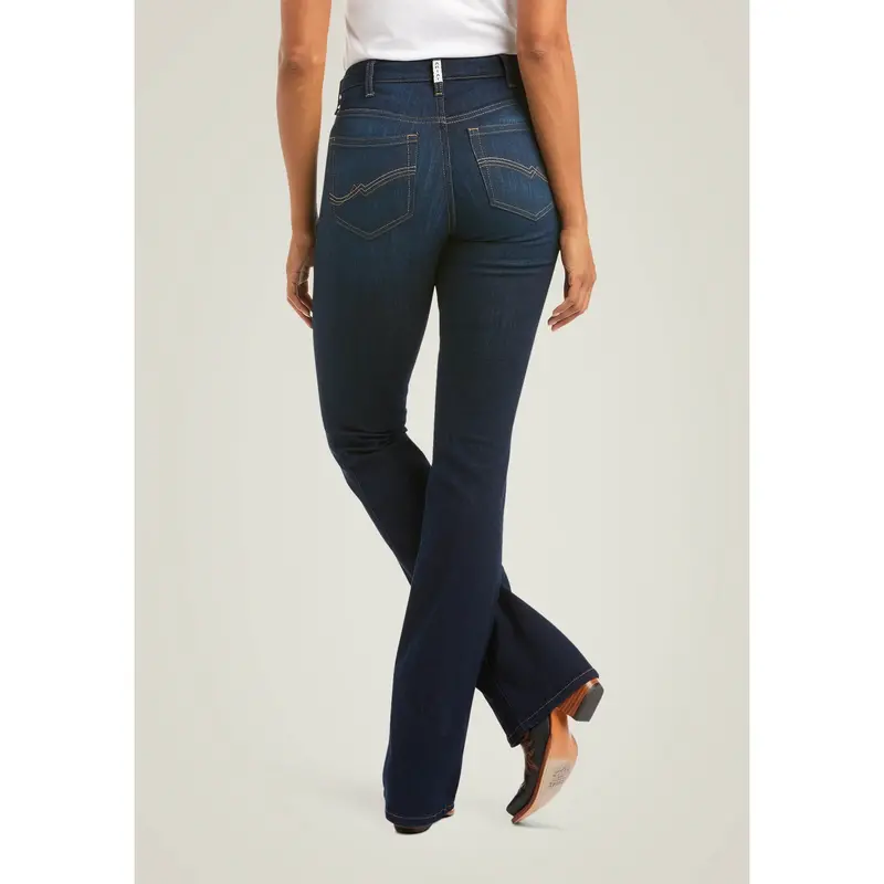 Ariat Women's Real High Rise Ballary Boot Cut Jean 1