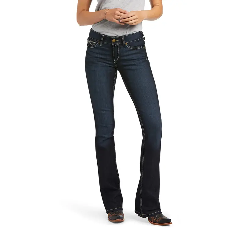 Ariat Women's Real Perfect Rise Contessa Boot Cut Jean 5