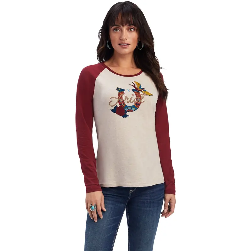 Ariat Women's Real Ropey Rose Shirt 1