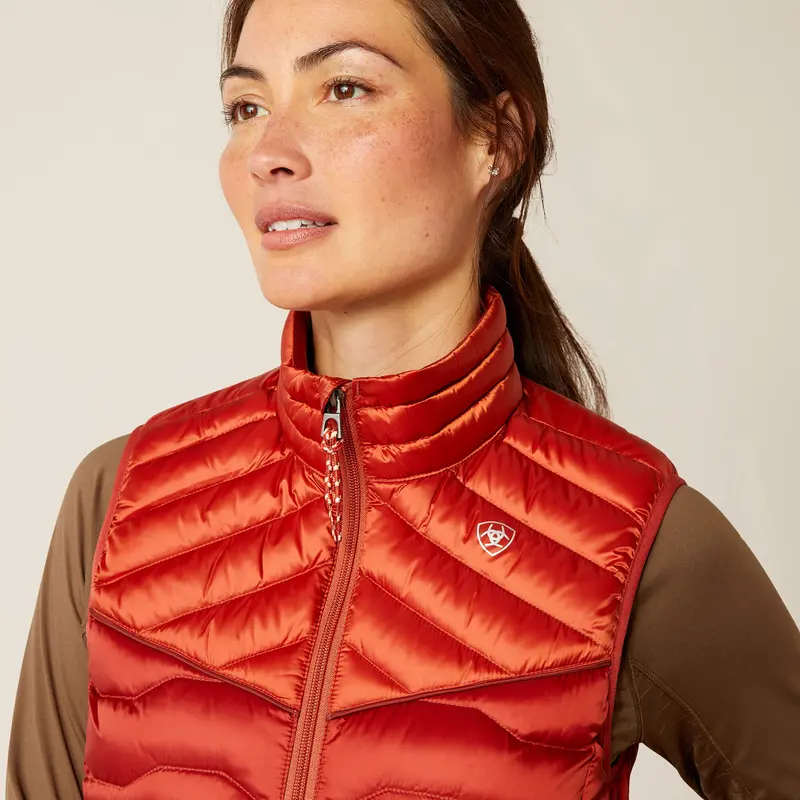 Ariat Women's Red Ochre Ideal Down Vest 3