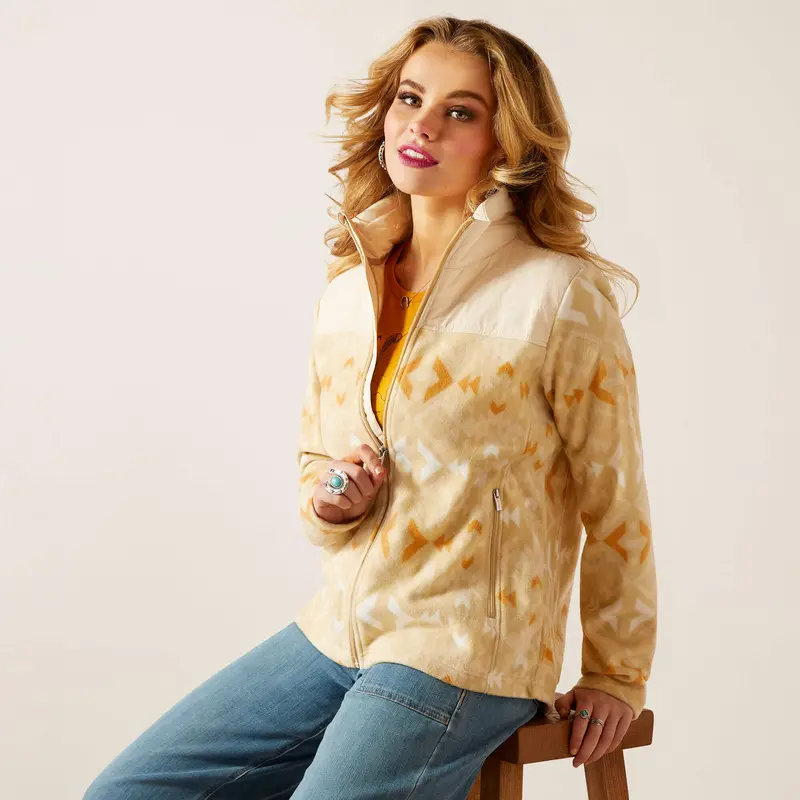Ariat Women's Sand Dune Prescott Fleece Jacket 1