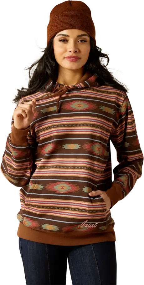 Ariat Women's Soft Silt Serape Skyline Hoodie 1