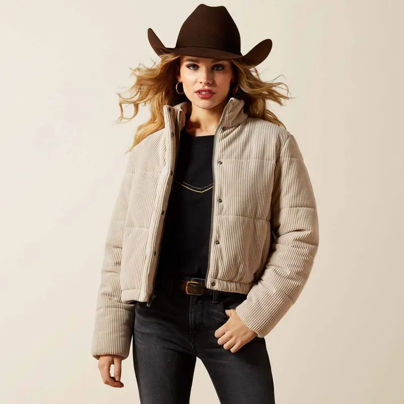 Ariat Women's String Swirls Puffer Jacket 1