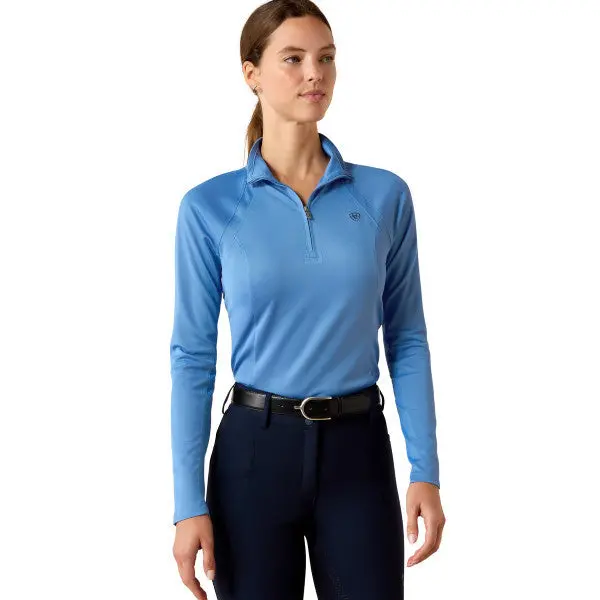 Ariat Women’s Sunstopper 3.0 Quarter-Zip Long-Sleeve Base Layer