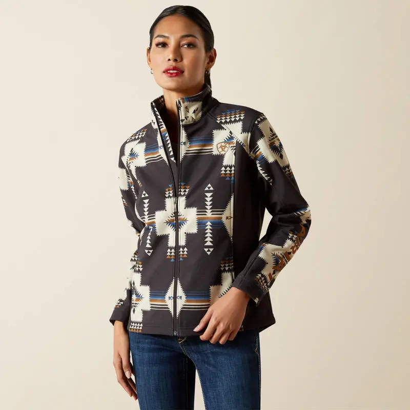 Ariat Women's Thornstone Print Logo Softshell Jacket 1