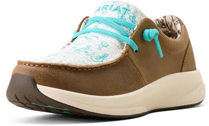 Ariat Women's Turquoise Westbound Buckeye Shoe 1