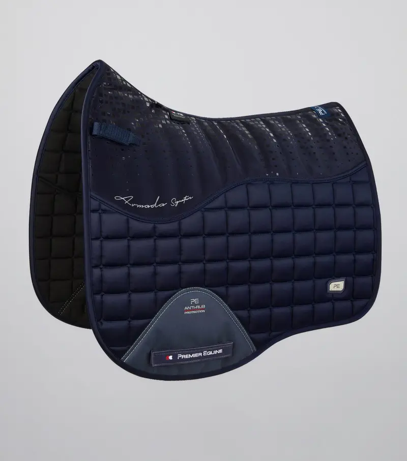Armada Close Contact Dressage Square Navy 1