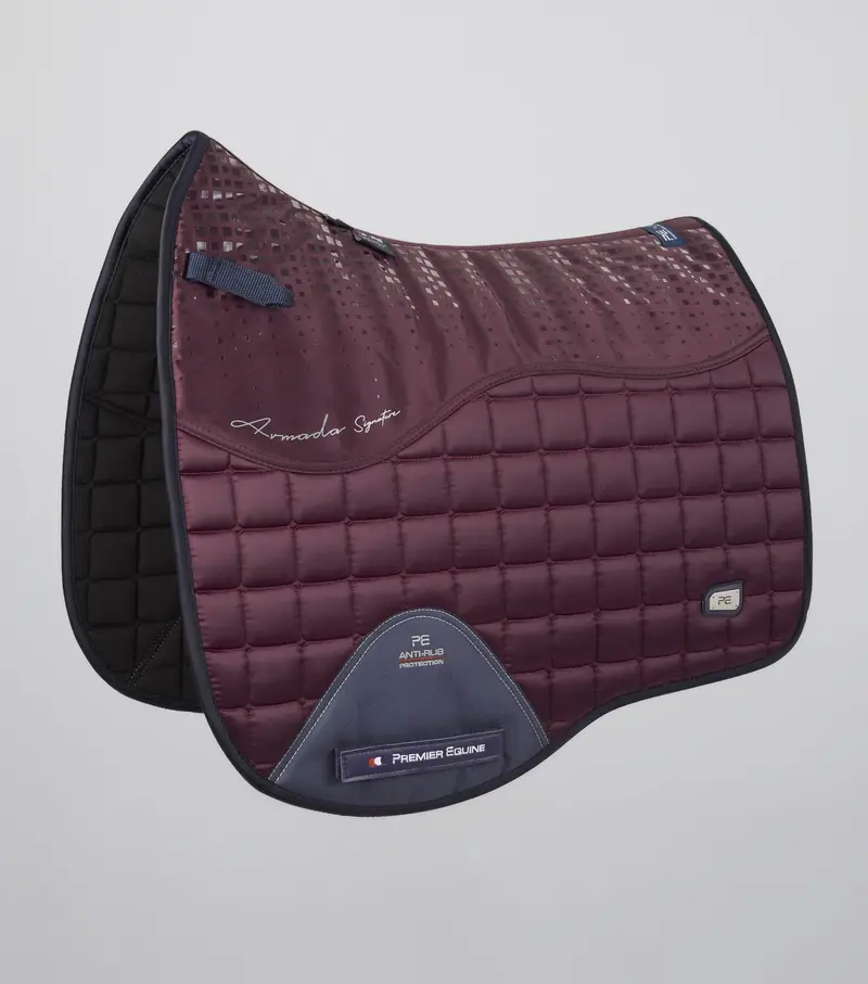 Armada Close Contact Dressage Square Wine 1