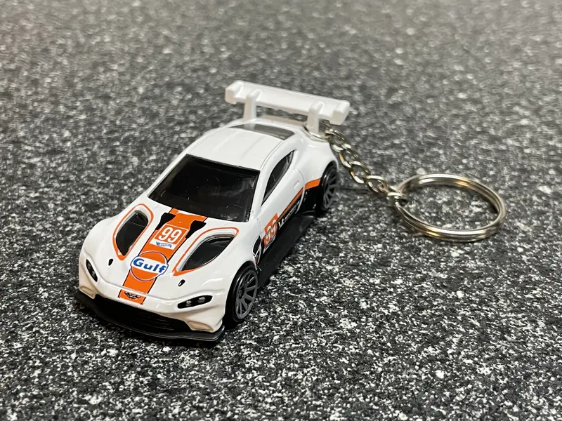 Aston Martin Vantage Gte Keychain Hot Wheels Matchbox 1