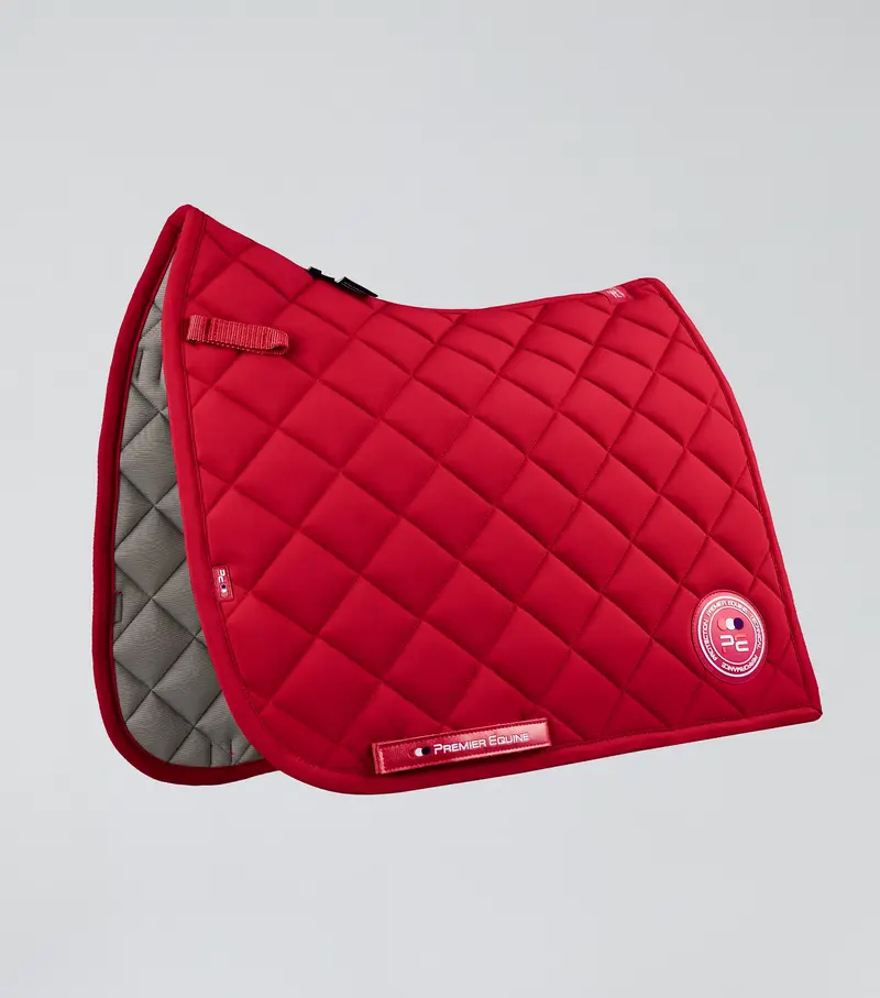 Atlas Close Contact Dressage Square Red 1
