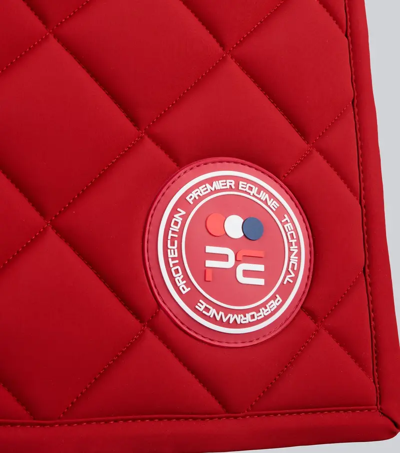 Atlas Close Contact Dressage Square Red 2