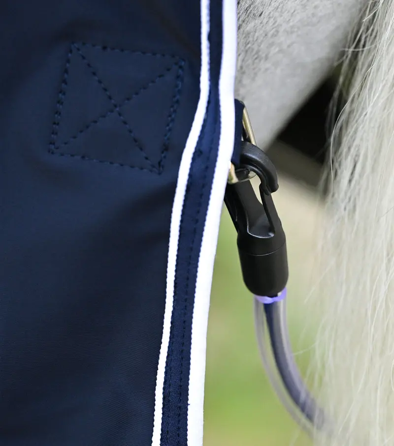 Atlas Horse Cooler Rug Navy 5