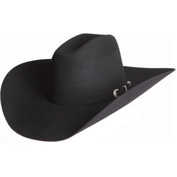 Atwood 5X Black Felt Cowboy Hat 1