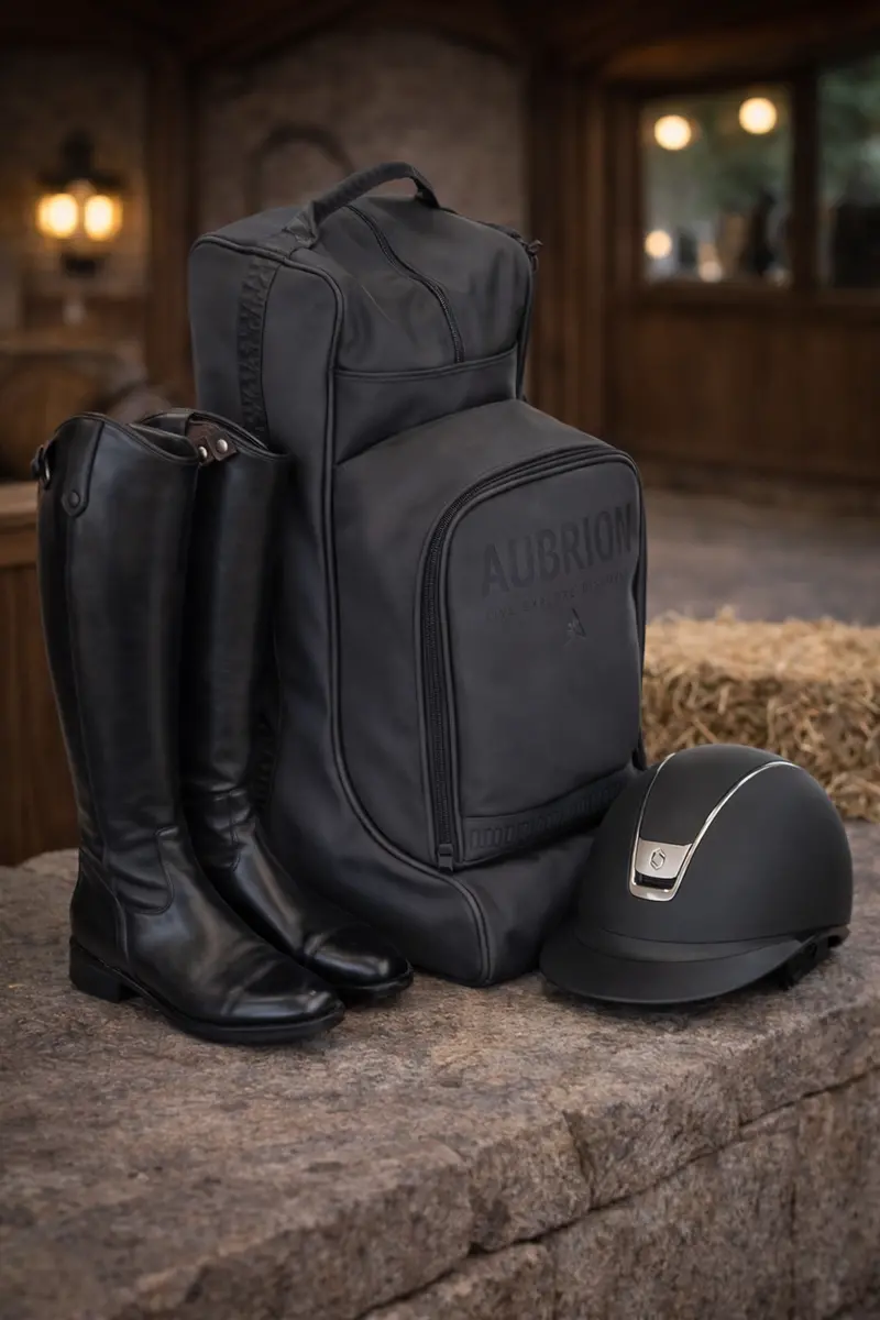 Aubrion React Hat, Whip And Boot Bag 1