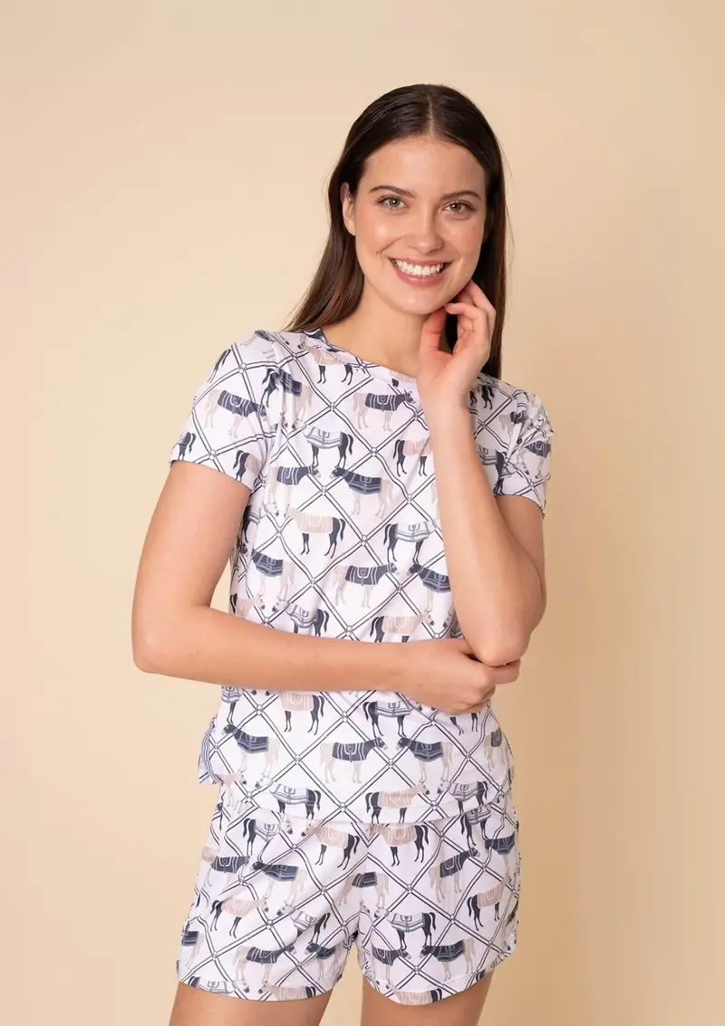 Aurora Pj's Set | Short Sleeve 6
