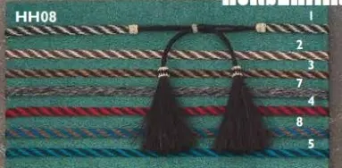 Austin Accent Flat Braid Horsehair Hatband 1