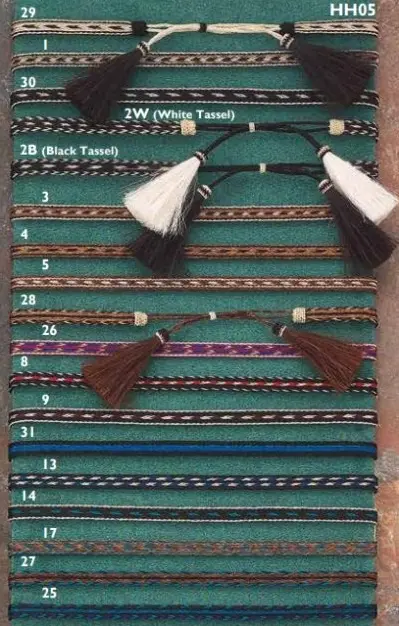 Austin Accent Horsehair Hatband 1