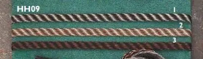 Austin Accent Wide Flat Braid Horsehair Hatband 1