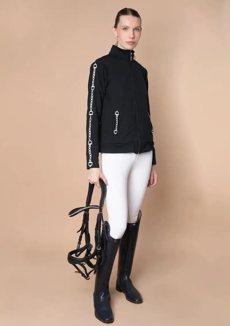 Ava Embroidered Zip Jacket 4