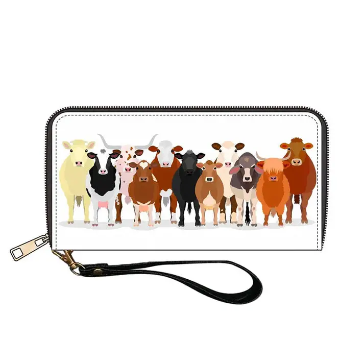 Awst Int'l Cattle Herd Wallet With Wrislet 1