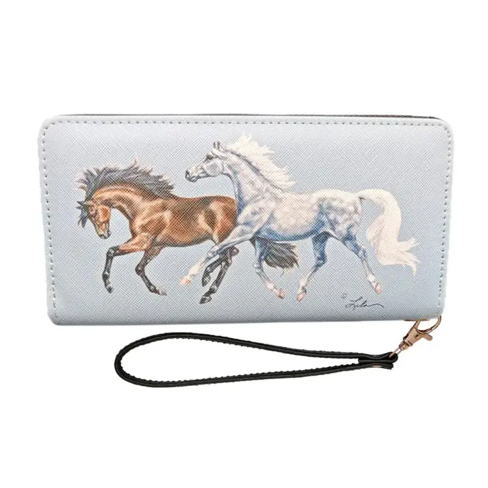 Awst Int'l Lila Wallet With Wristlet 1