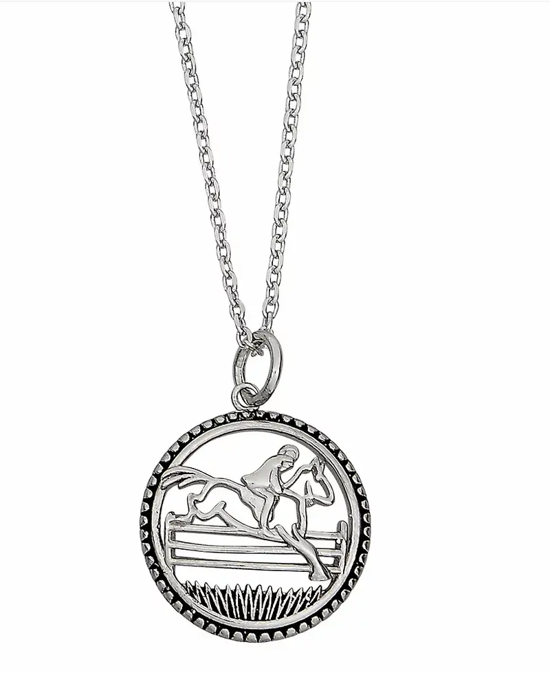 Awst Sterling Silver Round Jumper Pendant Necklace 1