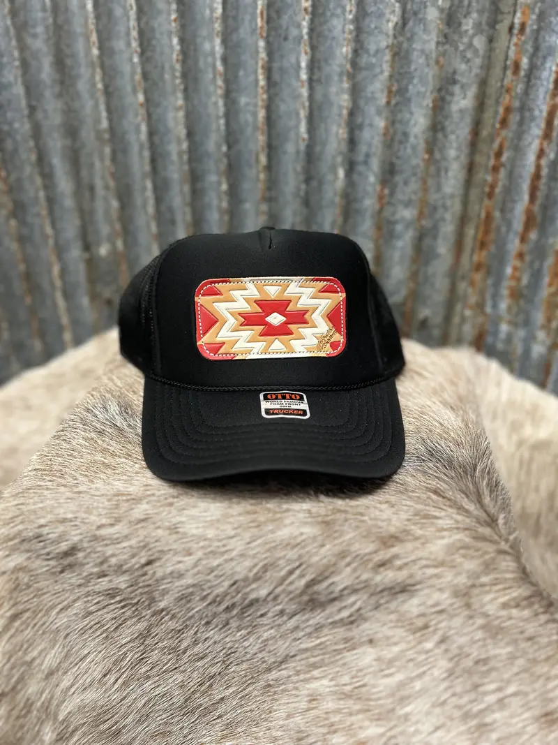 Aztec Hog Caller - Mcintire Saddlery Cap 1